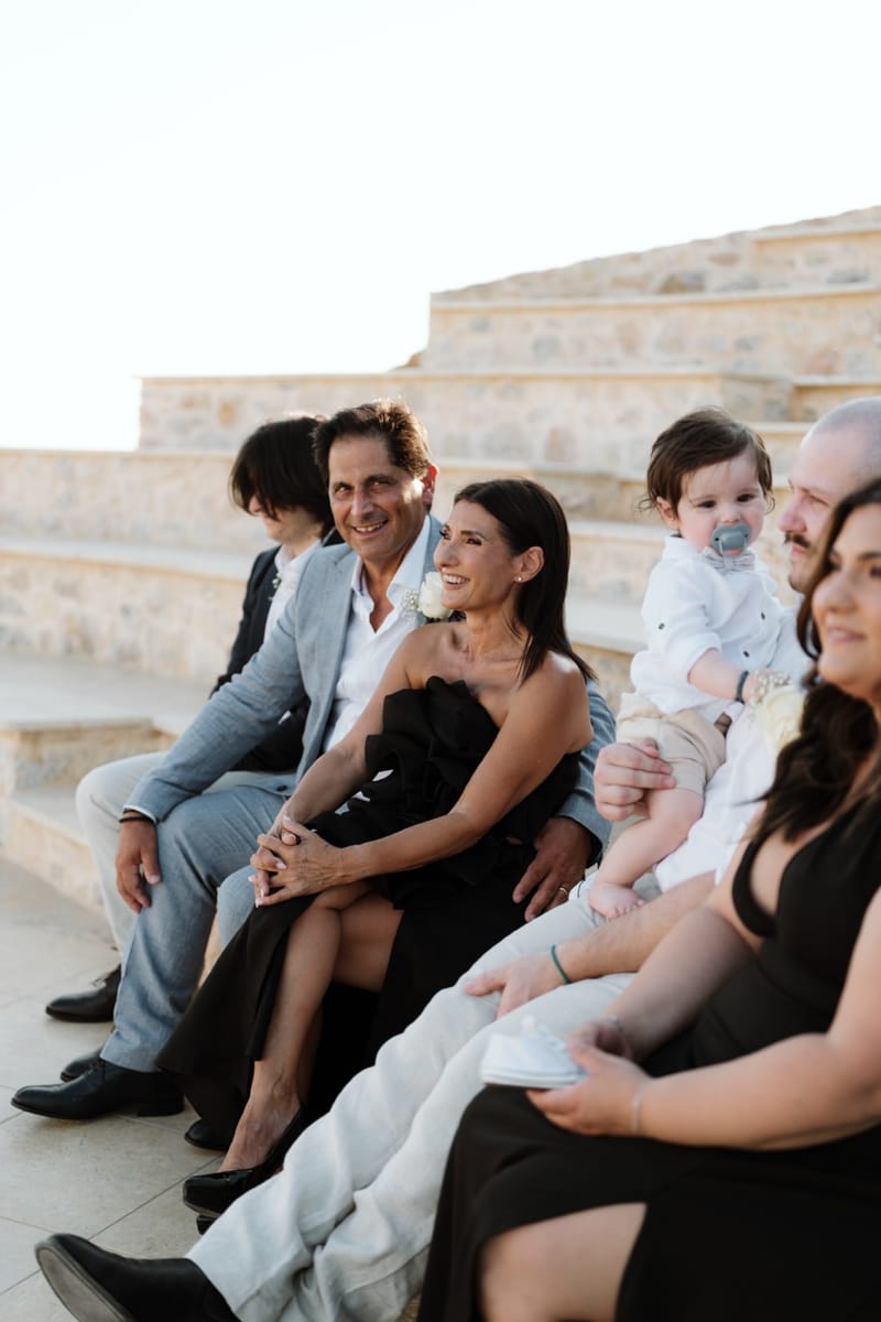 Reni & Jordan Wedding at the Cycladic Gem Villa Ios