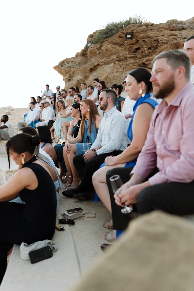 Reni & Jordan Wedding at the Cycladic Gem Villa Ios