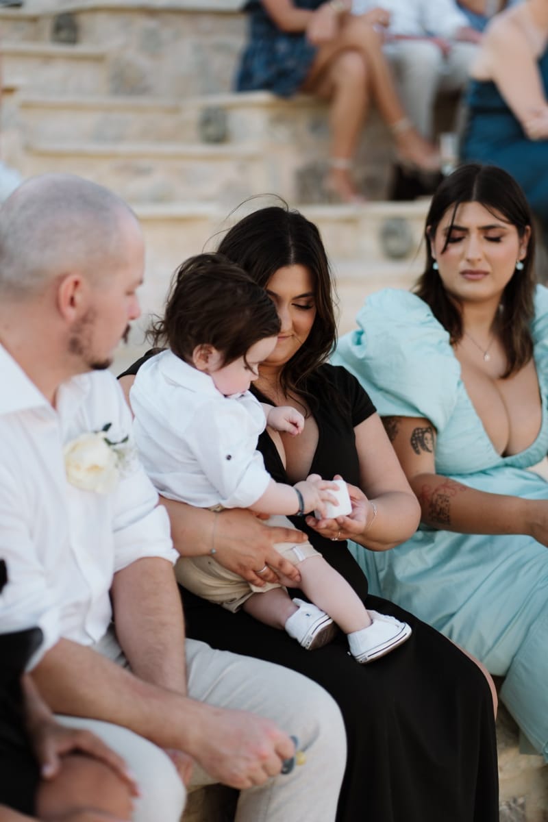 Reni & Jordan Wedding at the Cycladic Gem Villa Ios