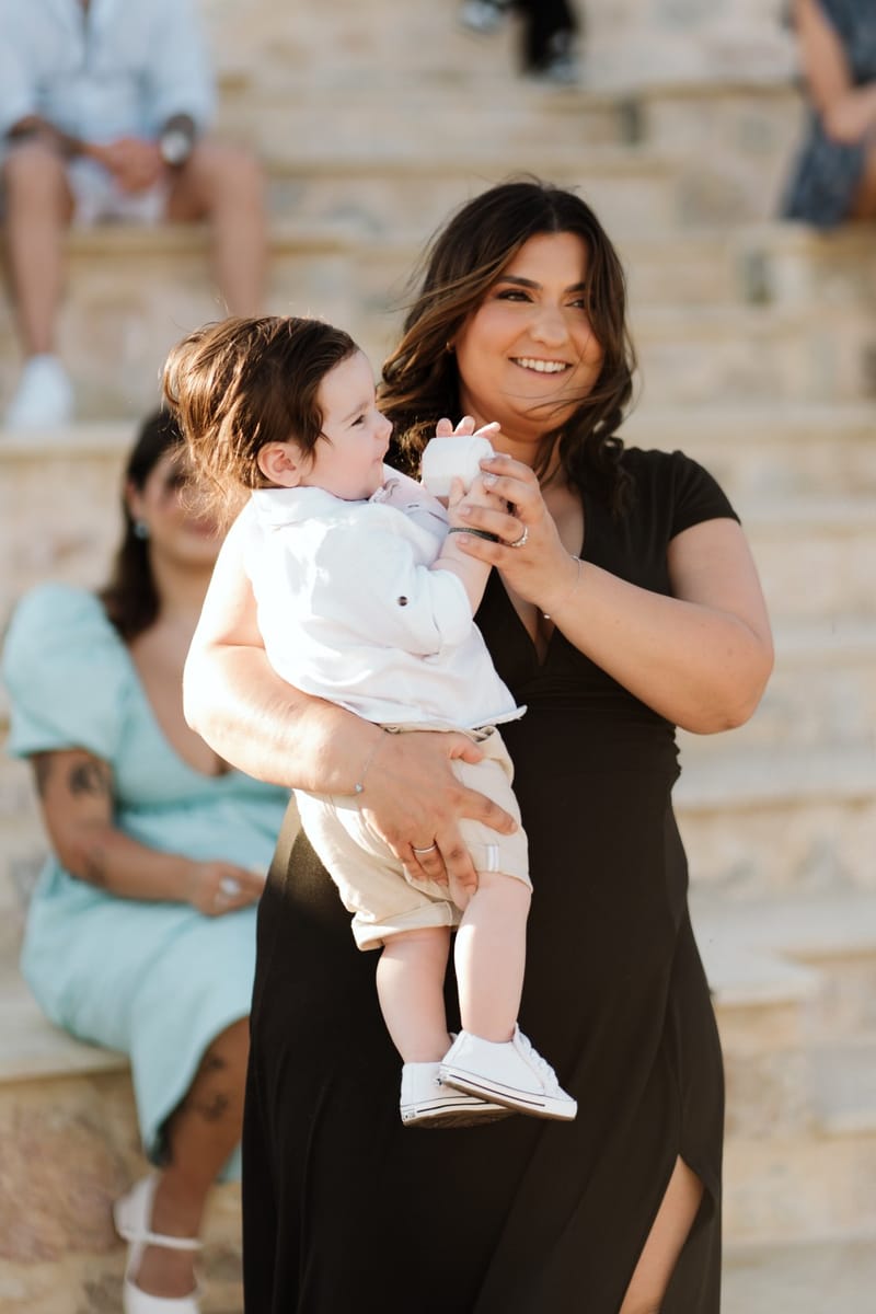Reni & Jordan Wedding at the Cycladic Gem Villa Ios