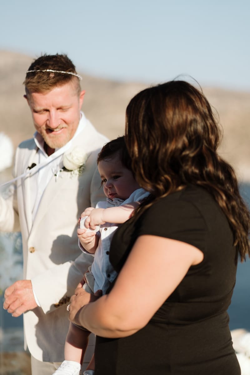 Reni & Jordan Wedding at the Cycladic Gem Villa Ios