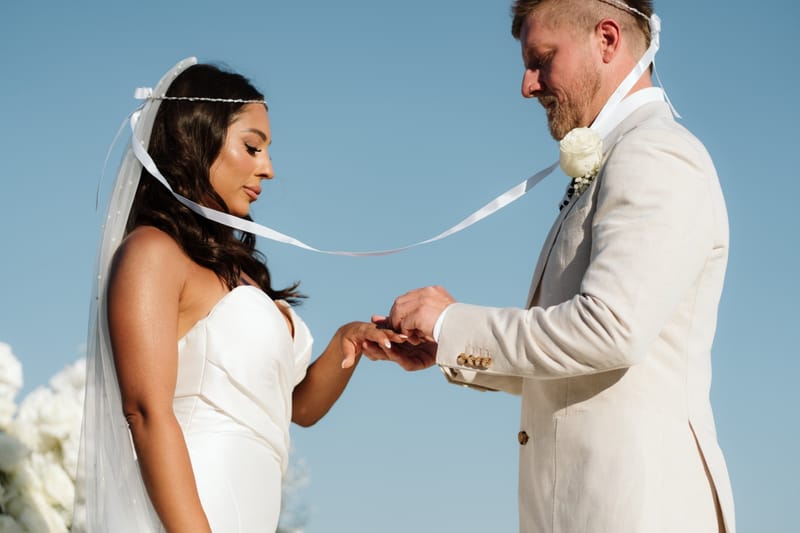 Reni & Jordan Wedding at the Cycladic Gem Villa Ios