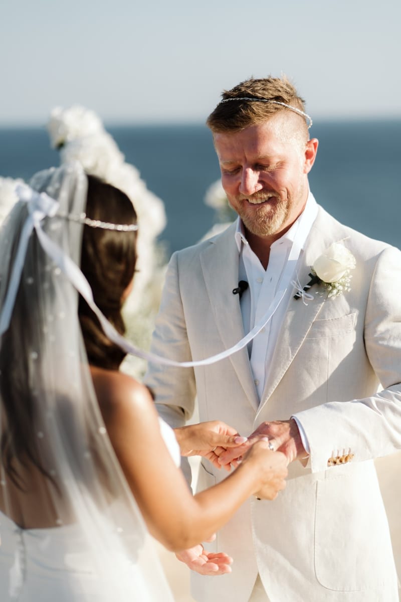 Reni & Jordan Wedding at the Cycladic Gem Villa Ios