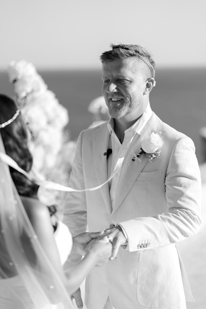Reni & Jordan Wedding at the Cycladic Gem Villa Ios