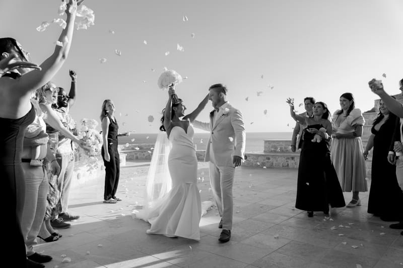 Reni & Jordan Wedding at the Cycladic Gem Villa Ios