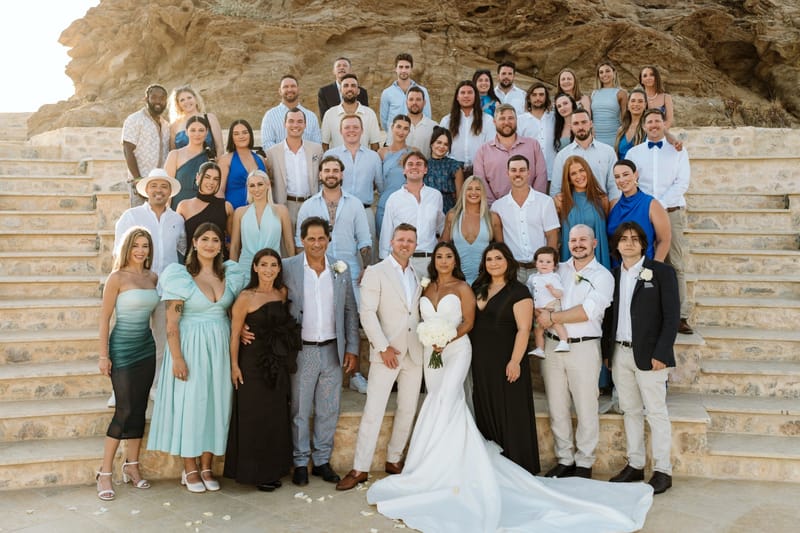 Reni & Jordan Wedding at the Cycladic Gem Villa Ios