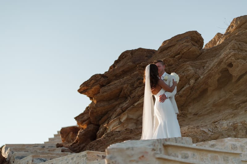 Reni & Jordan Wedding at the Cycladic Gem Villa Ios