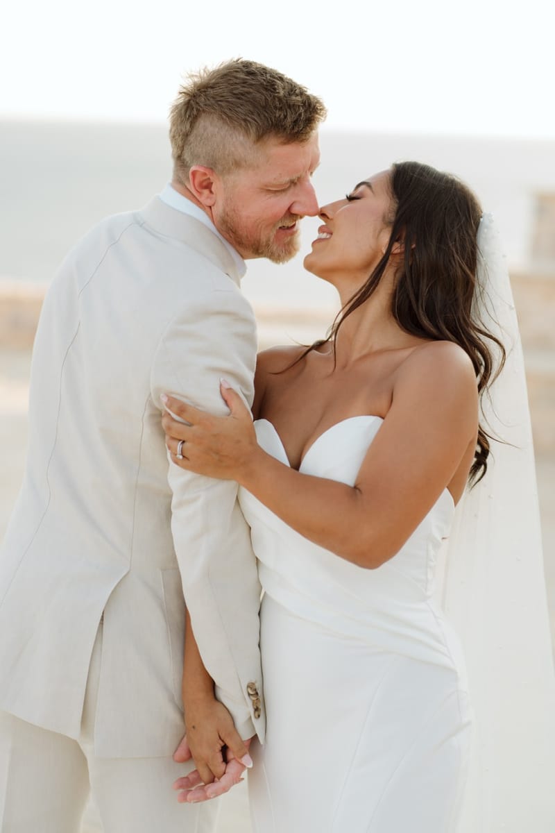 Reni & Jordan Wedding at the Cycladic Gem Villa Ios