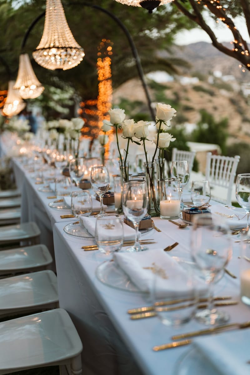 Reni & Jordan Wedding at the Cycladic Gem Villa Ios
