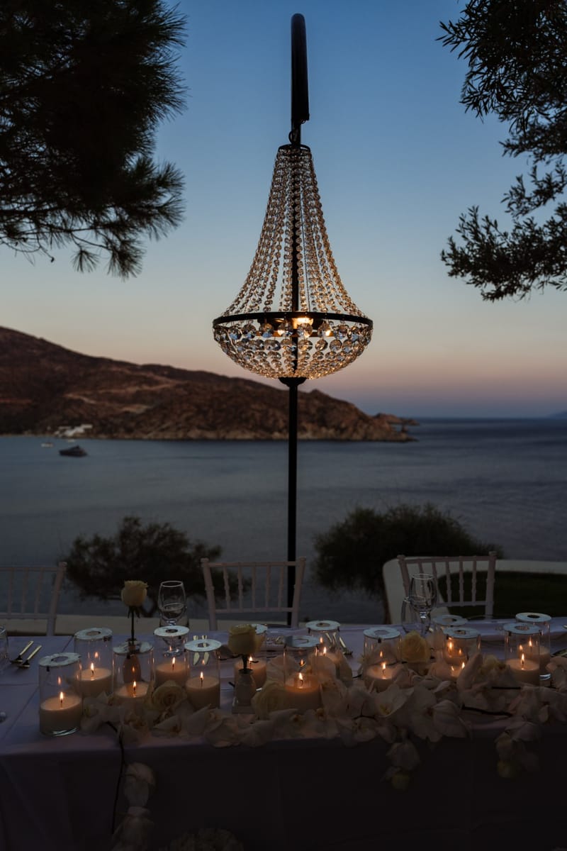 Reni & Jordan Wedding at the Cycladic Gem Villa Ios