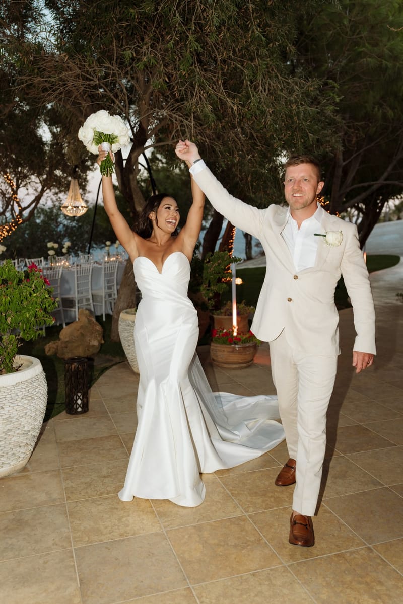 Reni & Jordan Wedding at the Cycladic Gem Villa Ios
