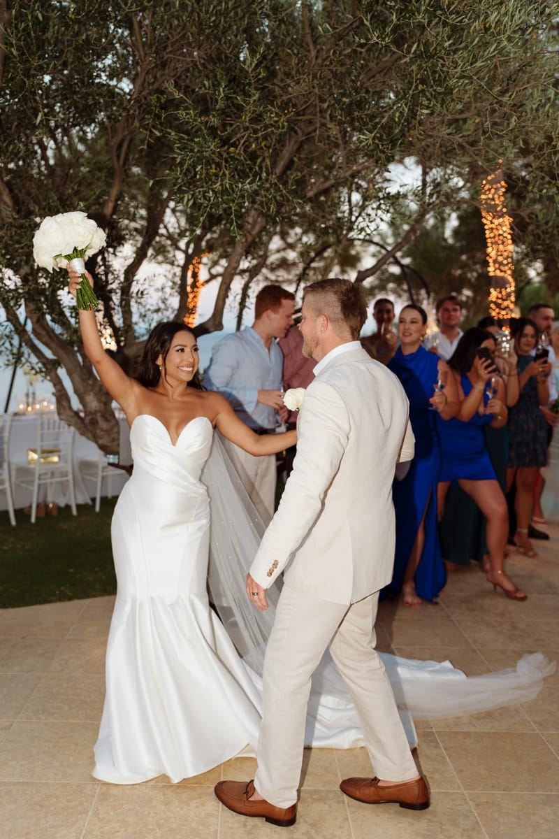 Reni & Jordan Wedding at the Cycladic Gem Villa Ios