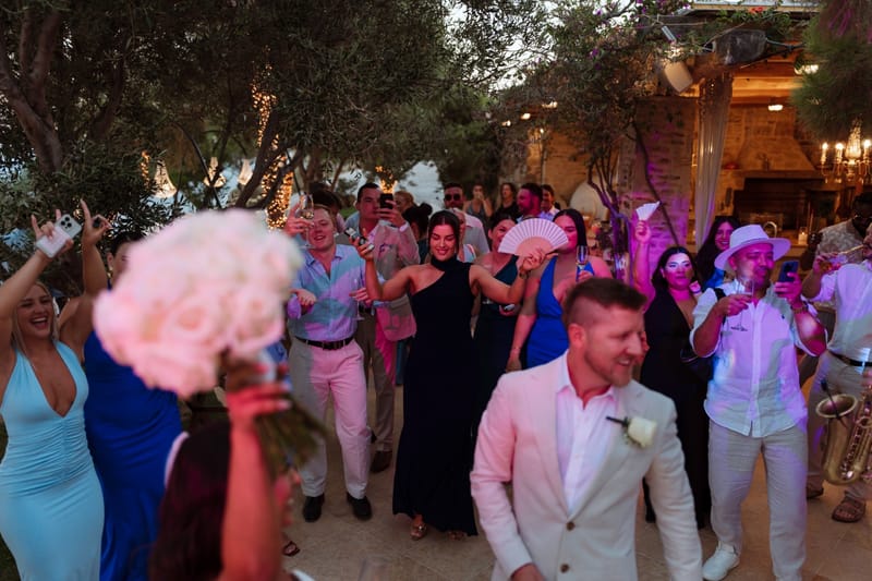 Reni & Jordan Wedding at the Cycladic Gem Villa Ios