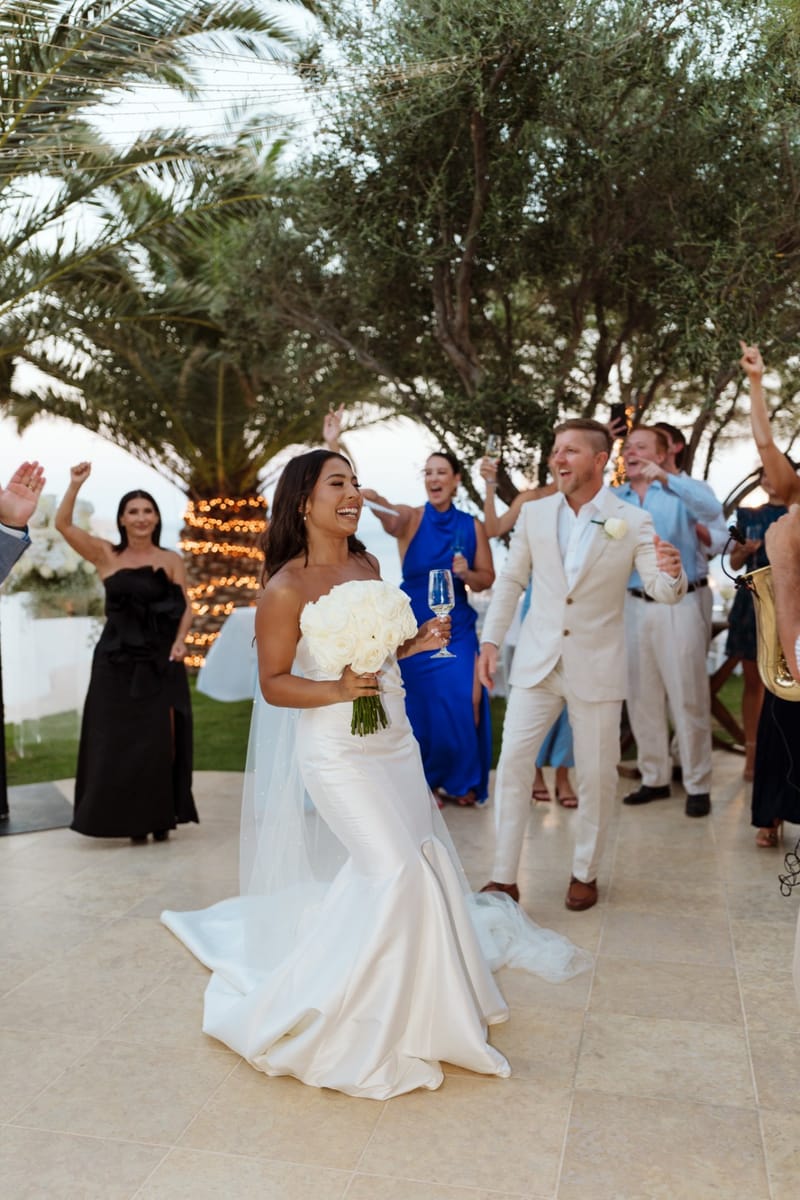 Reni & Jordan Wedding at the Cycladic Gem Villa Ios