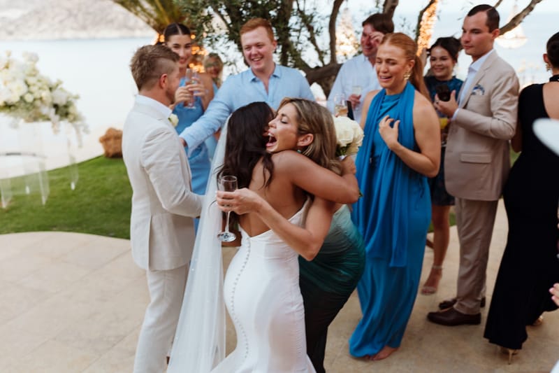 Reni & Jordan Wedding at the Cycladic Gem Villa Ios