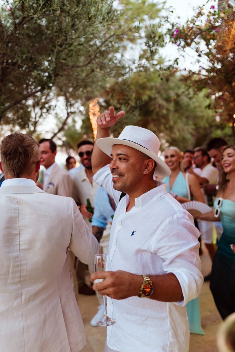 Reni & Jordan Wedding at the Cycladic Gem Villa Ios