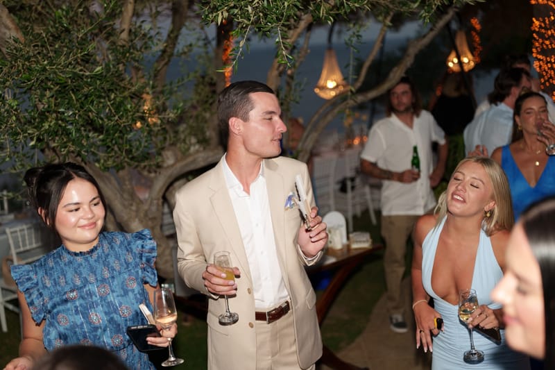 Reni & Jordan Wedding at the Cycladic Gem Villa Ios