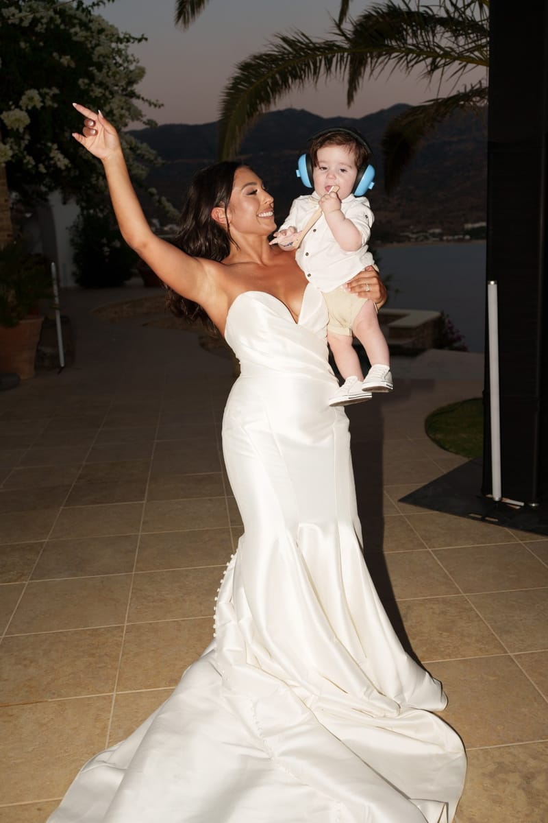 Reni & Jordan Wedding at the Cycladic Gem Villa Ios