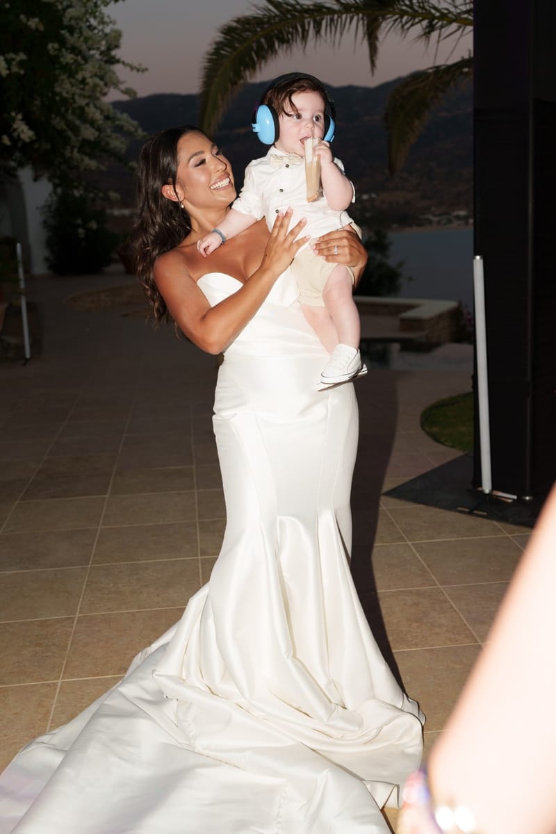 Reni & Jordan Wedding at the Cycladic Gem Villa Ios