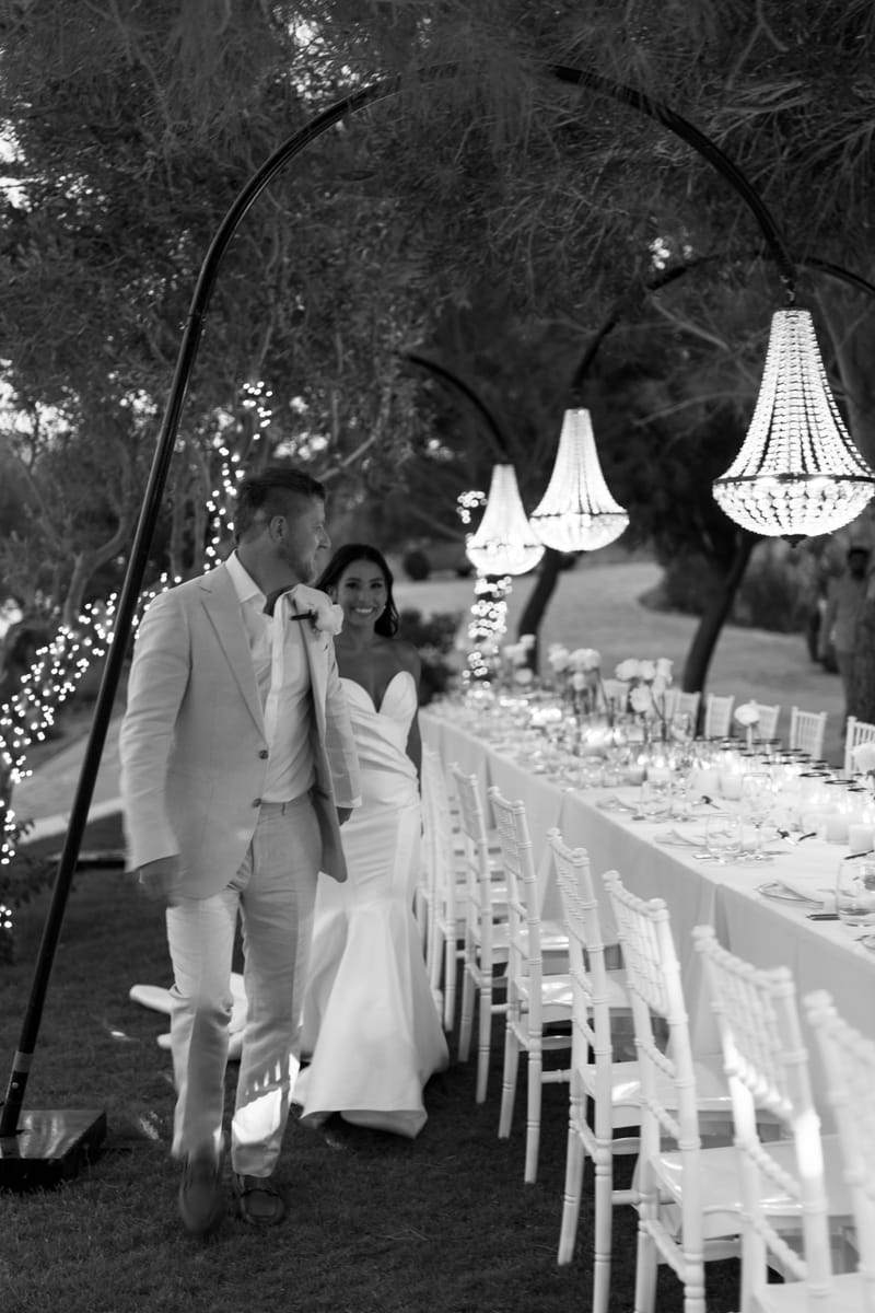 Reni & Jordan Wedding at the Cycladic Gem Villa Ios