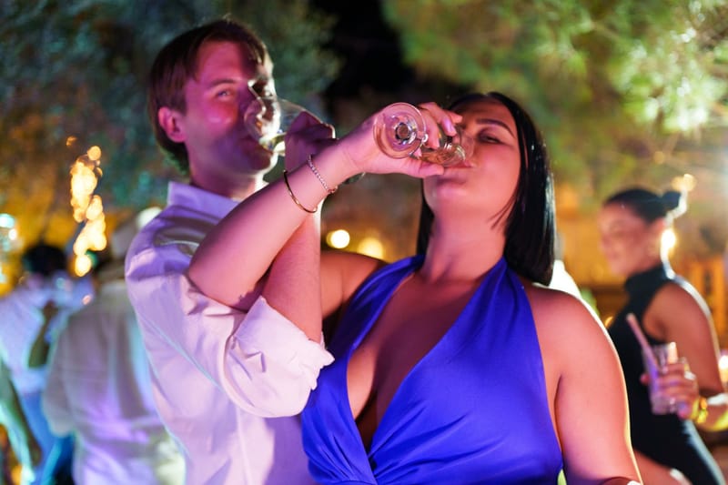 Reni & Jordan Wedding at the Cycladic Gem Villa Ios