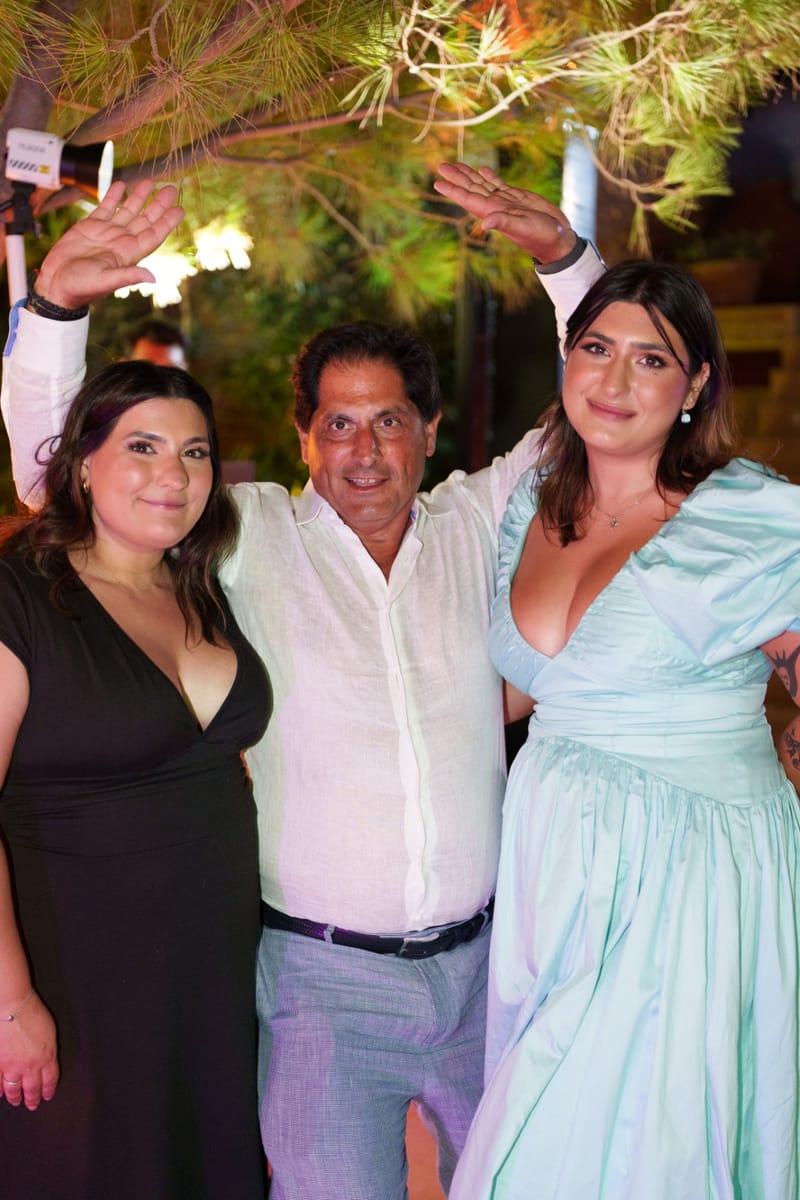 Reni & Jordan Wedding at the Cycladic Gem Villa Ios