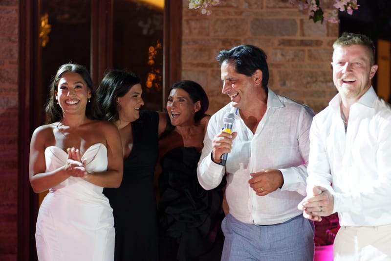 Reni & Jordan Wedding at the Cycladic Gem Villa Ios