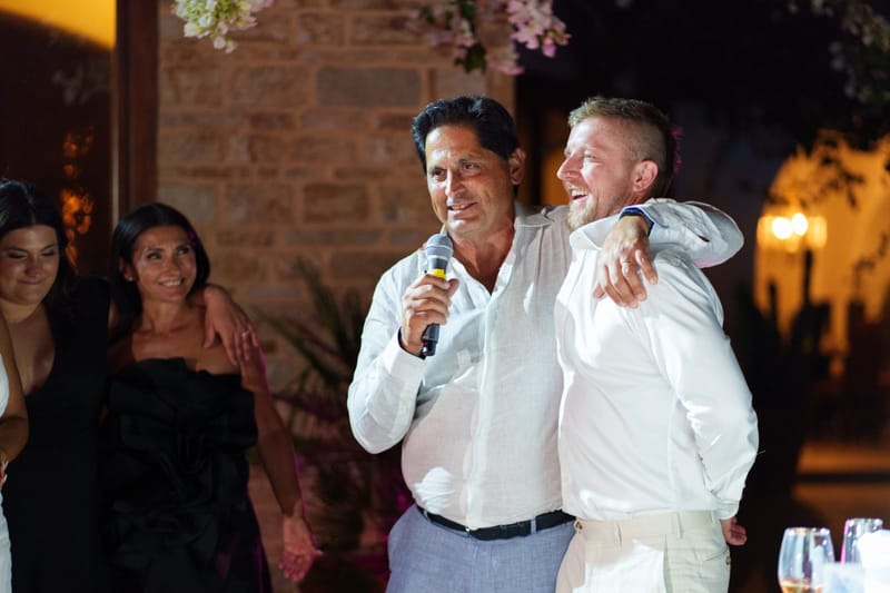 Reni & Jordan Wedding at the Cycladic Gem Villa Ios