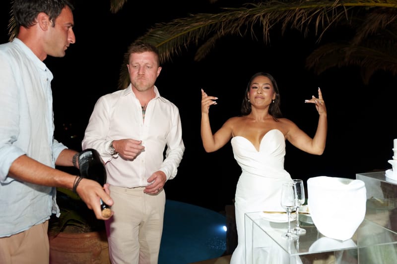 Reni & Jordan Wedding at the Cycladic Gem Villa Ios