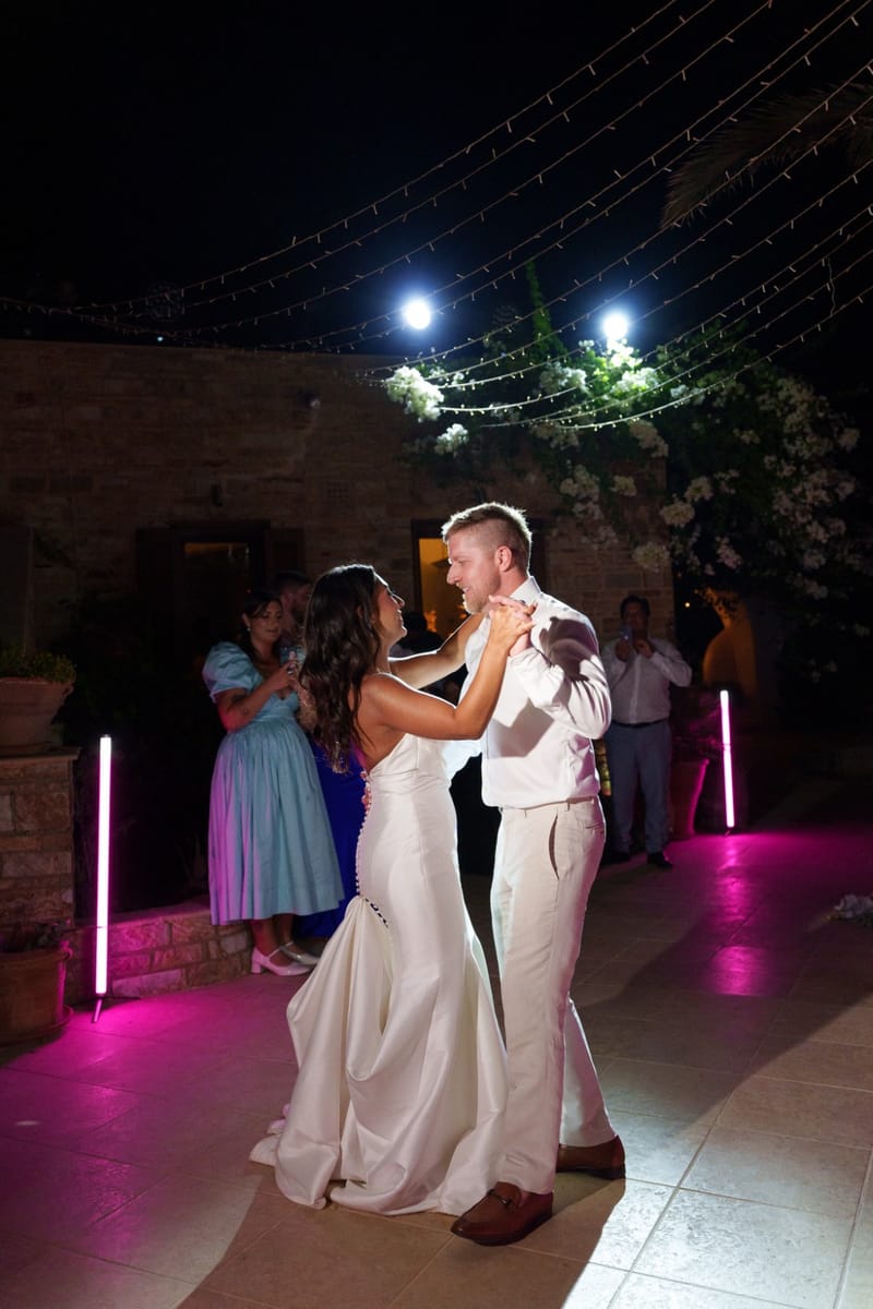 Reni & Jordan Wedding at the Cycladic Gem Villa Ios