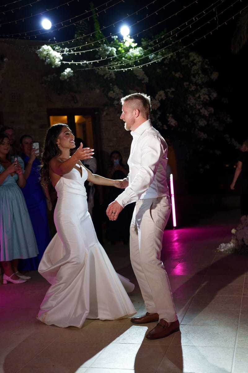 Reni & Jordan Wedding at the Cycladic Gem Villa Ios