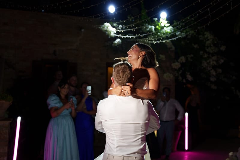 Reni & Jordan Wedding at the Cycladic Gem Villa Ios