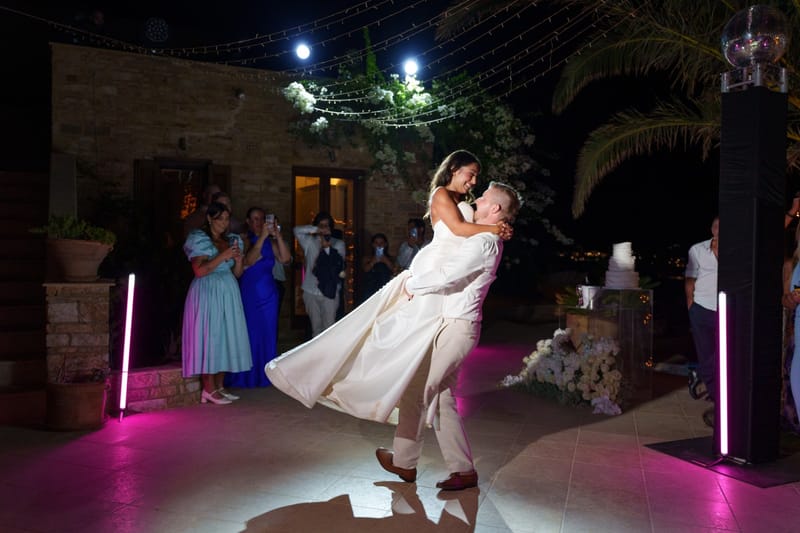 Reni & Jordan Wedding at the Cycladic Gem Villa Ios