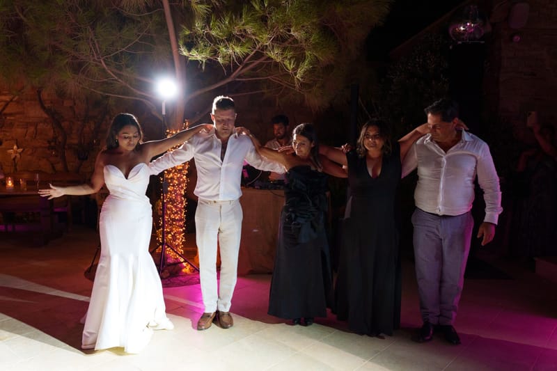 Reni & Jordan Wedding at the Cycladic Gem Villa Ios