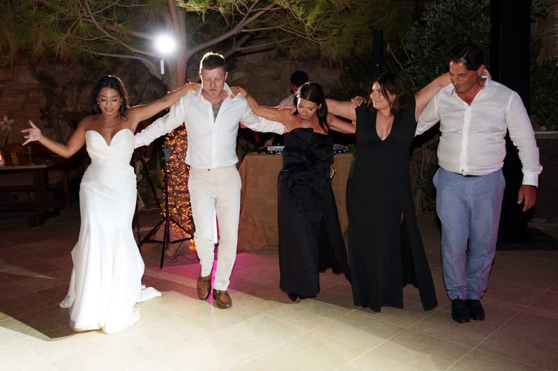 Reni & Jordan Wedding at the Cycladic Gem Villa Ios