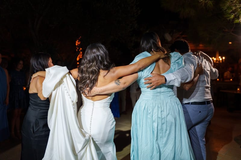 Reni & Jordan Wedding at the Cycladic Gem Villa Ios
