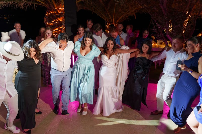 Reni & Jordan Wedding at the Cycladic Gem Villa Ios