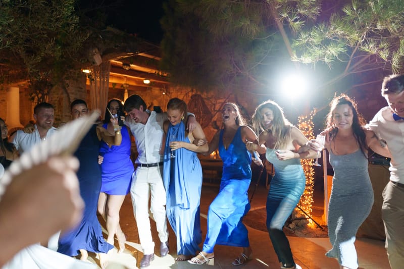 Reni & Jordan Wedding at the Cycladic Gem Villa Ios