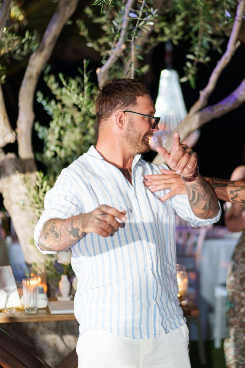 Reni & Jordan Wedding at the Cycladic Gem Villa Ios