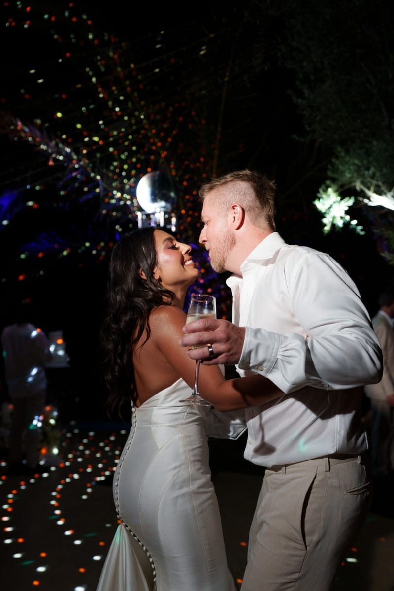 Reni & Jordan Wedding at the Cycladic Gem Villa Ios