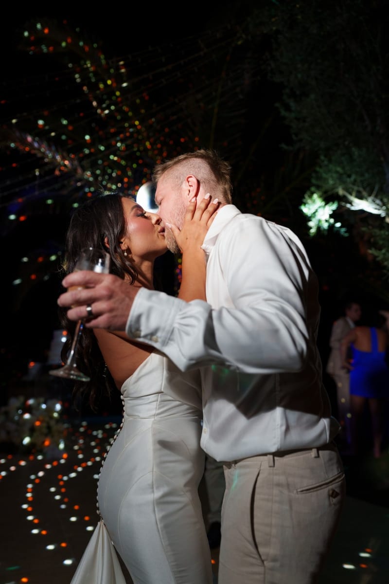 Reni & Jordan Wedding at the Cycladic Gem Villa Ios