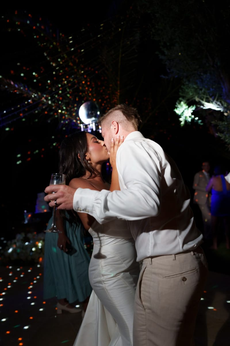 Reni & Jordan Wedding at the Cycladic Gem Villa Ios