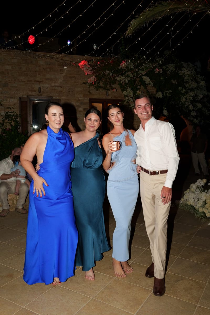 Reni & Jordan Wedding at the Cycladic Gem Villa Ios