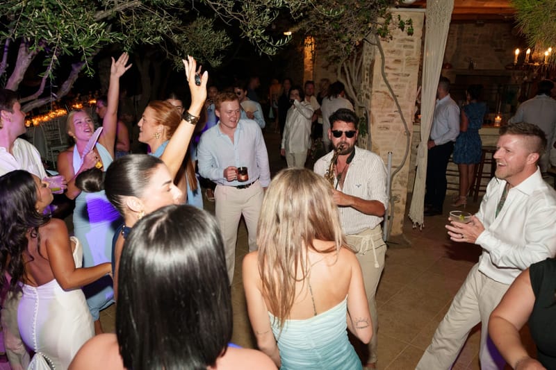 Reni & Jordan Wedding at the Cycladic Gem Villa Ios