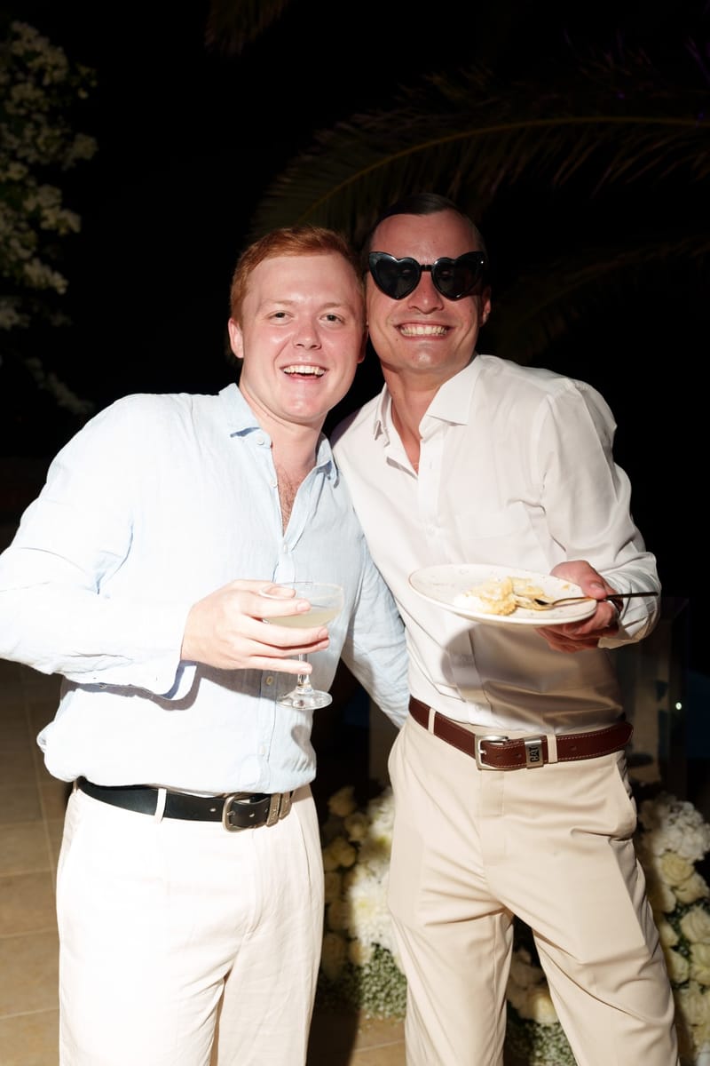 Reni & Jordan Wedding at the Cycladic Gem Villa Ios