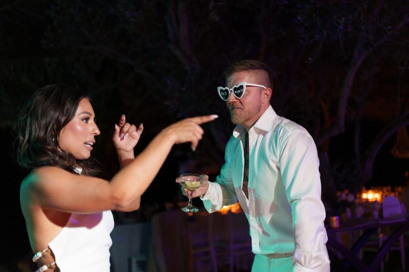 Reni & Jordan Wedding at the Cycladic Gem Villa Ios