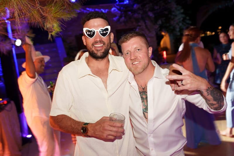 Reni & Jordan Wedding at the Cycladic Gem Villa Ios