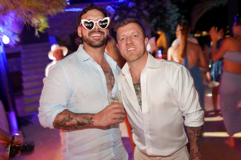 Reni & Jordan Wedding at the Cycladic Gem Villa Ios