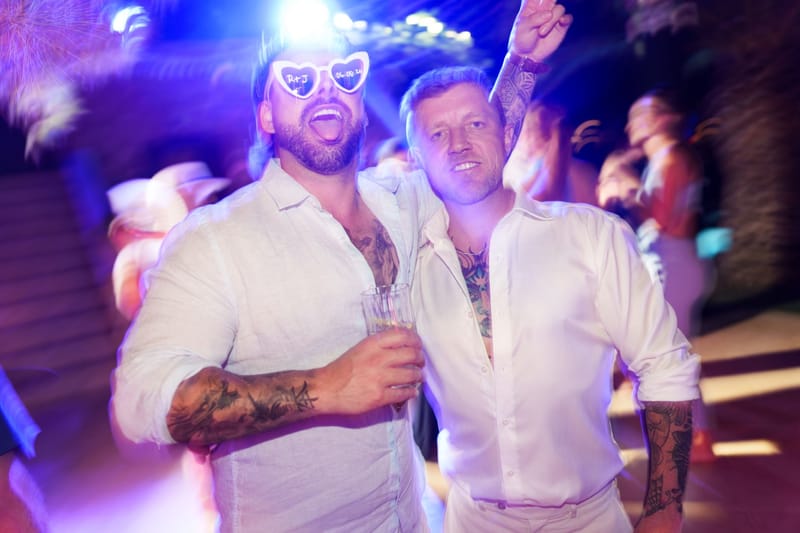 Reni & Jordan Wedding at the Cycladic Gem Villa Ios