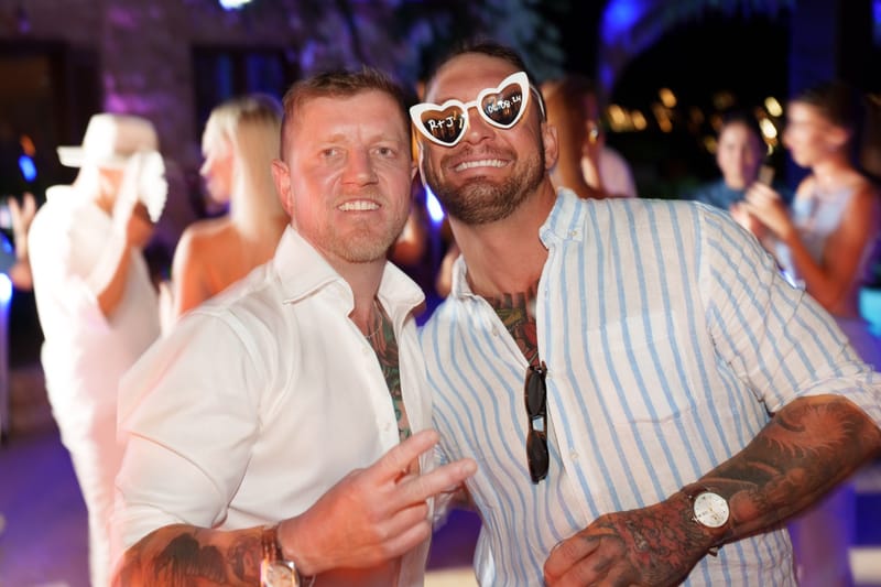 Reni & Jordan Wedding at the Cycladic Gem Villa Ios